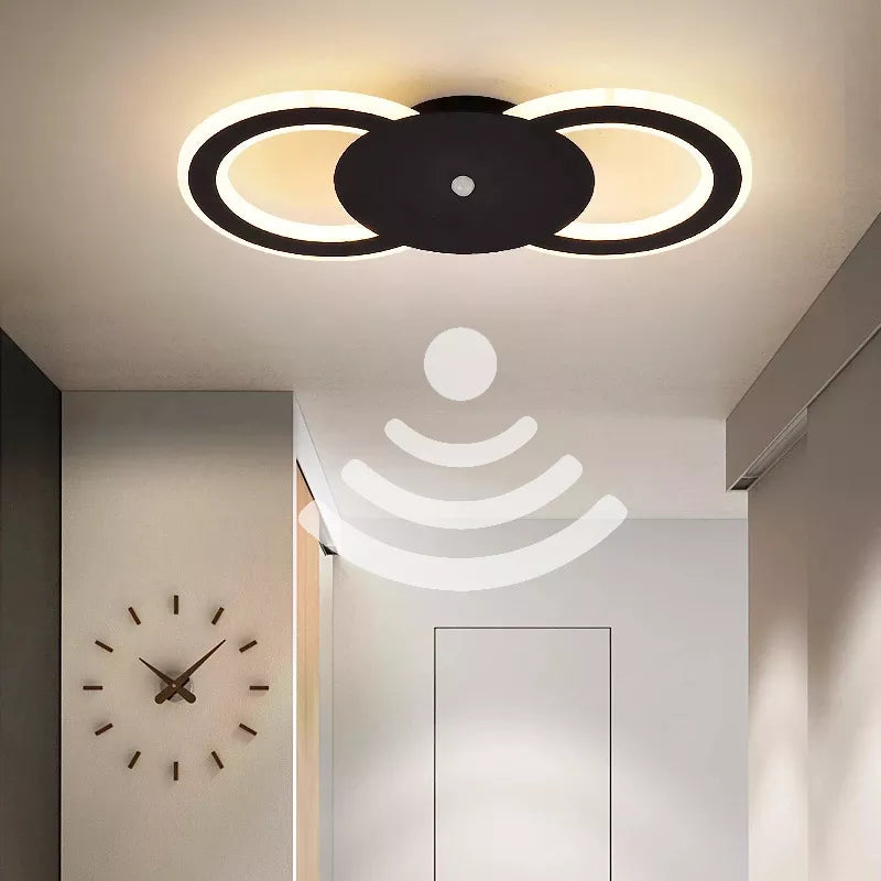 lampe plafonnier capteur mouvement escalier chevet mural