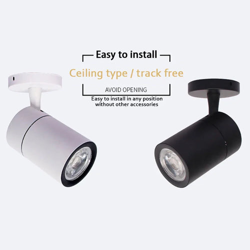 spot led à intensité variable pour éclairage intérieur moderne - vue 3 sur 8
