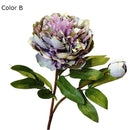 branche de fleurs artificielles de pivoine pour décoration élégante