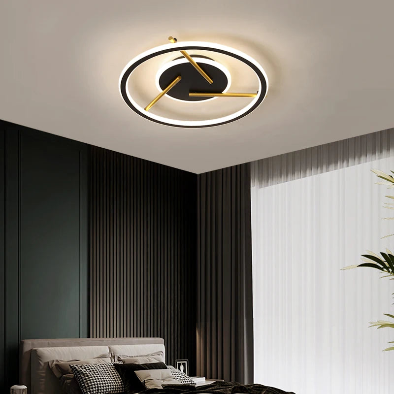 plafonnier led réglable pour une atmosphère élégante et moderne - vue 5 sur 10