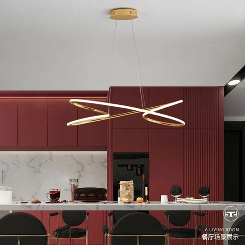 suspension moderne en aluminium design pour intérieur élégant - vue 4 sur 6