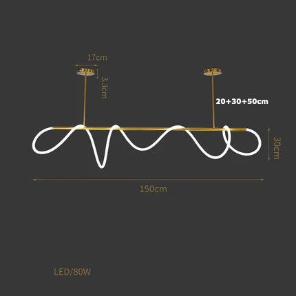 lampadaire led postmoderne notes musicales pour diverses pièces - vue 20 sur 21