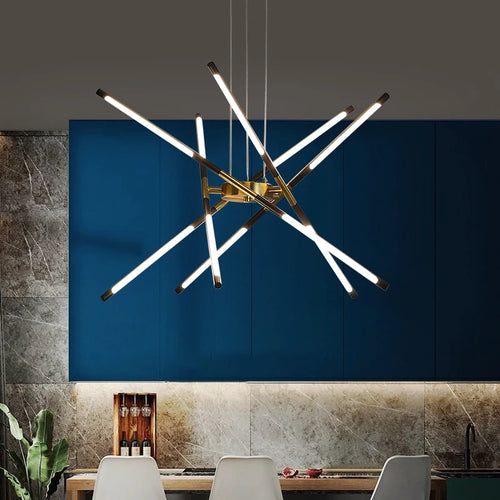 plafonnier led suspendu design nordique moderne luminaire décoratif intérieur - vue 7 sur 6