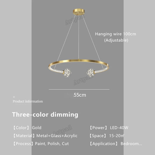 suspension en verre de luxe pour intérieur élégant - vue 12 sur 12
