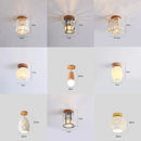 plafonnier moderne en verre pour décoration intérieure avec éclairage led