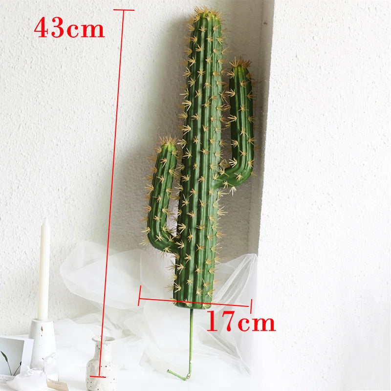 plantes tropicales cactus artificiel décoration intérieure succulente en plastique - vue 9 sur 9