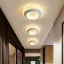 lustre led allée plafonnier noir blanc