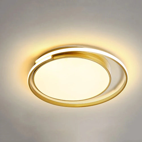 plafonnier led minimaliste en aluminium créatif allée lumières - vue 2 sur 7