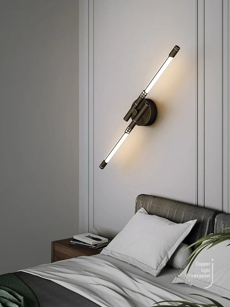 Applique murale de luxe tout en cuivre - vue 6 sur 12