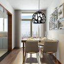 Suspension en résine au design nordique moderne