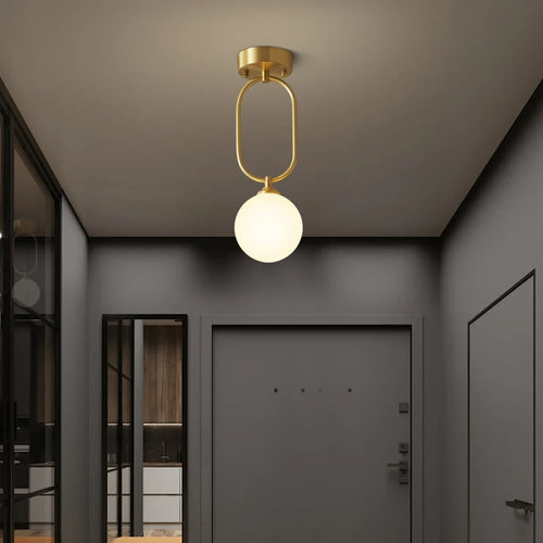 applique murale moderne en cuivre pour décoration intérieure élégante - vue 3 sur 9
