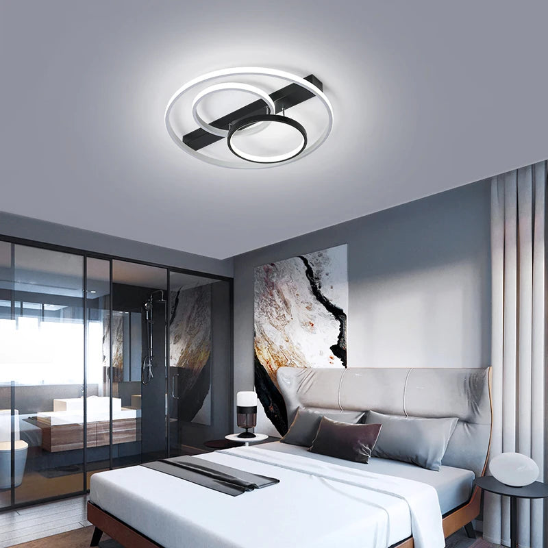 Plafonnier led rond design moderne pour intérieur élégant | Lumeers