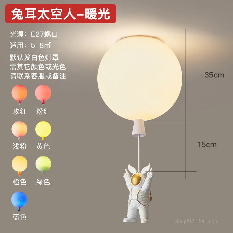 suspension nordique décorative pour chambre d'enfant design ludique - vue 16 sur 22