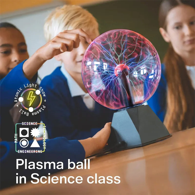 Lampe LED Plasma boule magique - vue 6 sur 10