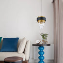 lustre en cristal de luxe design postmoderne pour intérieur élégant