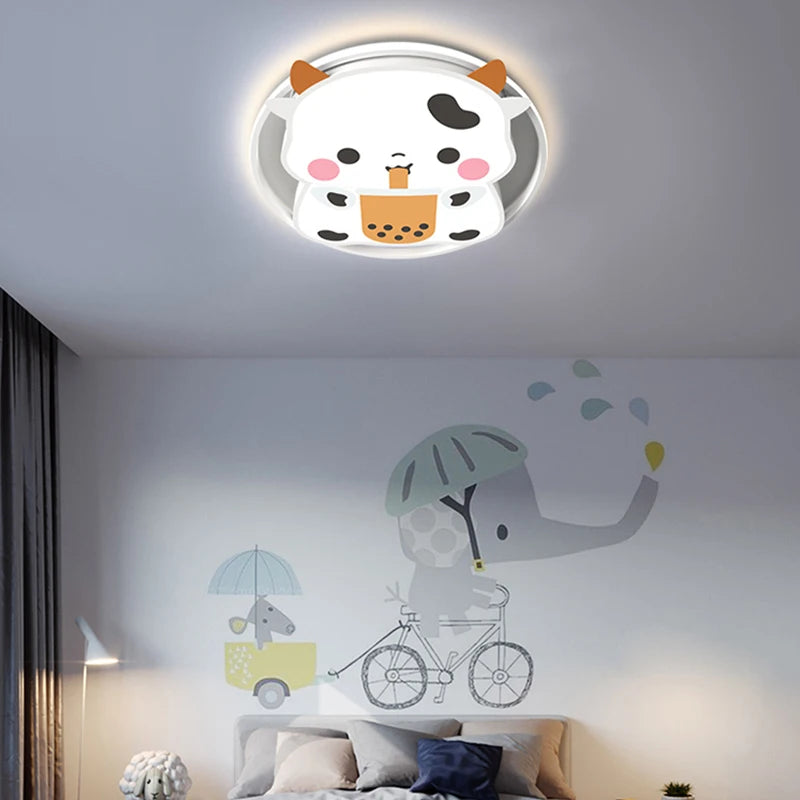 plafonnier led design moderne pour un éclairage décoratif intérieur - vue 4 sur 8