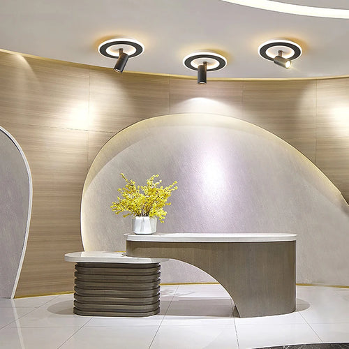plafonnier à led moderne pour décoration intérieure élégante et stylée - vue 6 sur 6