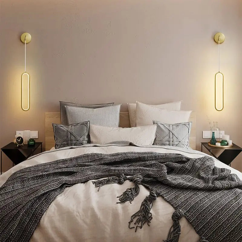 applique murale led moderne nordique simple pour intérieur