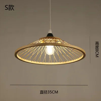 lustre en bambou style zen pour ambiance relaxante - vue 19 sur 29