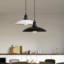 luminaires suspendus industriels vintage loft abat-jour métal