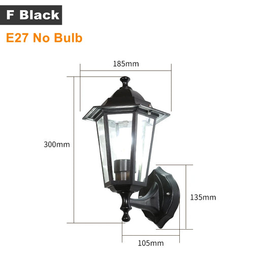applique murale led rustique en fer vintage pour intérieur et extérieur - vue 12 sur 23