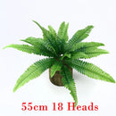 bouquet de fausses feuilles de palmier tropical décoratif pour fêtes et événements