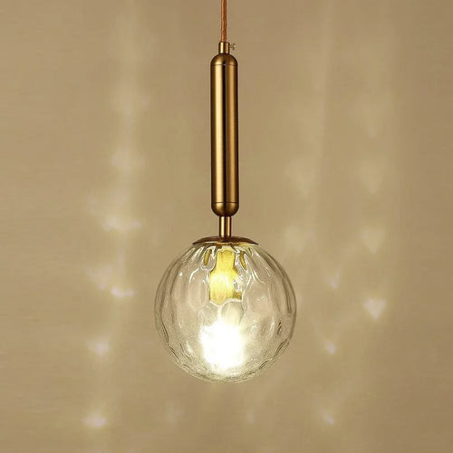 lustre moderne en verre pour bar restaurant et décoration intérieure - vue 2 sur 10