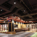 lampe de rail projecteur led réglable pour hôtel et magasin de vêtements