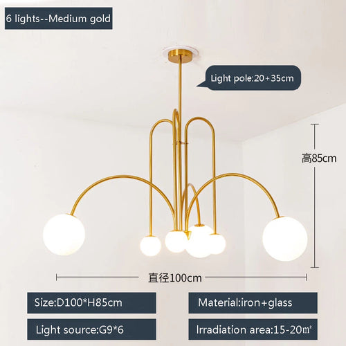 suspension moderne design postmoderne pour intérieur élégant - vue 17 sur 21