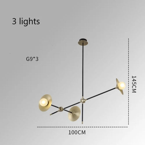 suspension postmoderne nordique design pour éclairage intérieur décoratif - vue 10 sur 10