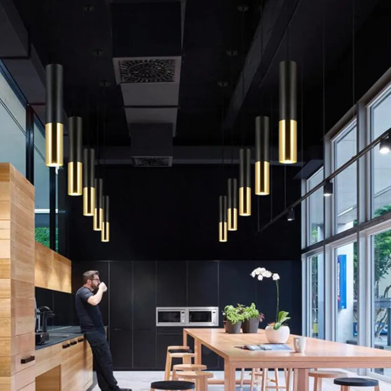 plafonnier led surface pour restaurant bar et cuisine - vue 5 sur 12