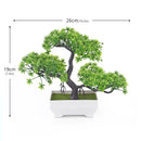 plante artificielle en pot pour décoration de bureau et jardin