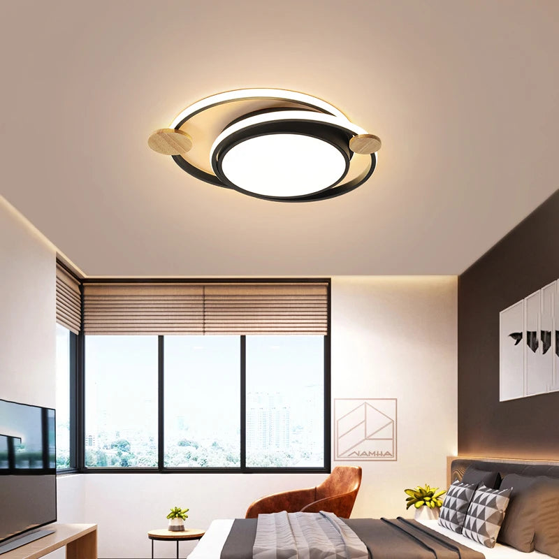 plafonnier led pour éclairage intérieur moderne et élégant - vue 3 sur 10