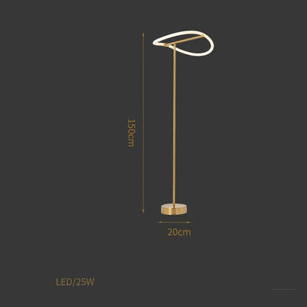 lampadaire led postmoderne notes musicales pour diverses pièces - vue 10 sur 21