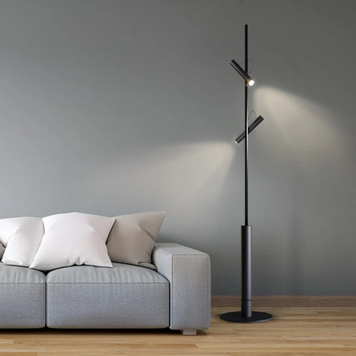 Nordique minimaliste moderne Led projecteur Projection lampadaire lampe sur pied salon décor à la maison canapé chambre lampe de chevet