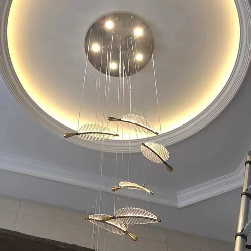 suspension élégante pour escalier et espaces modernes - vue 6 sur 6