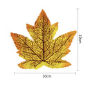 lot de 100 feuilles d'érable artificielles pour décorations festives