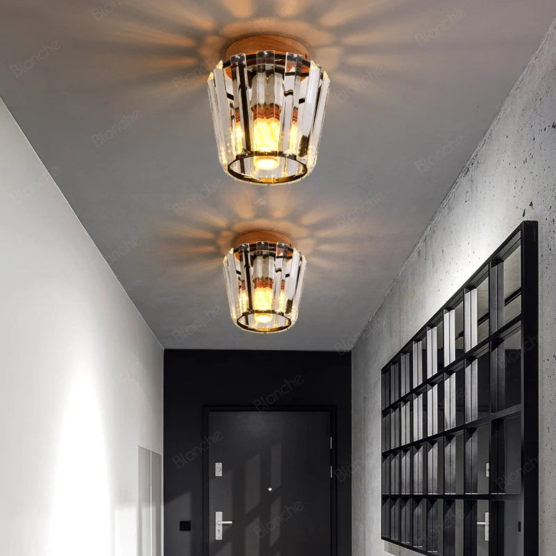 plafonnier moderne en verre pour décoration intérieure avec éclairage led - vue 2 sur 17