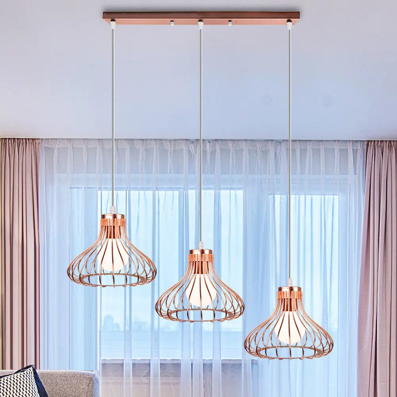 Lampe suspension vintage rétro nordique minimaliste