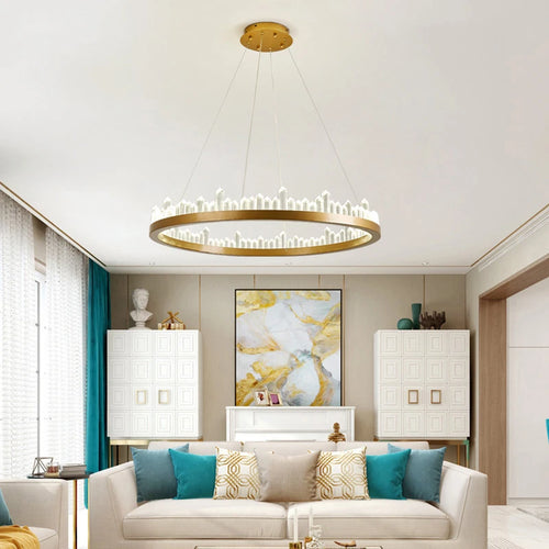suspension en cristal moderne pour décoration intérieure élégante - vue 7 sur 10