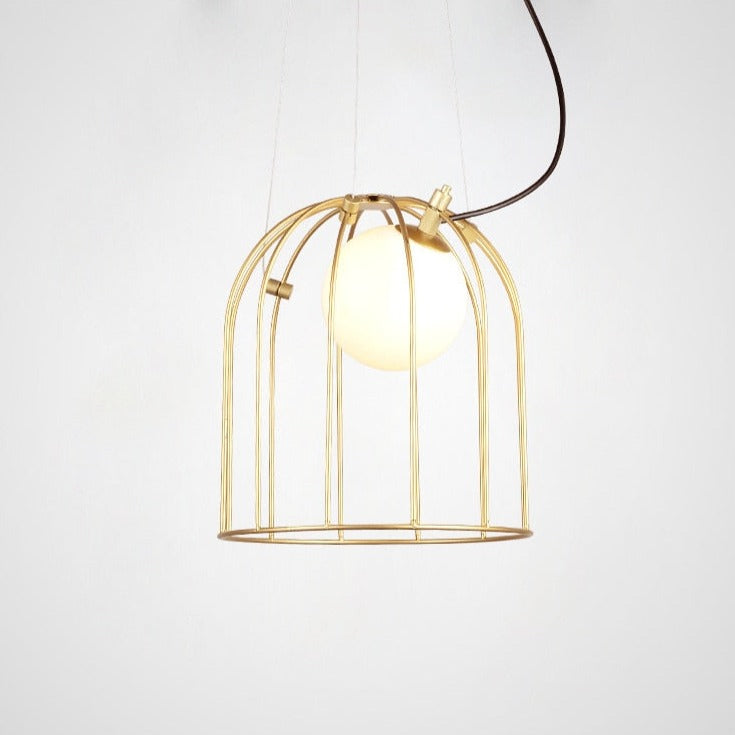 Suspension design avec abat-jour métallique ajouré Ohio - vue 7 sur 10