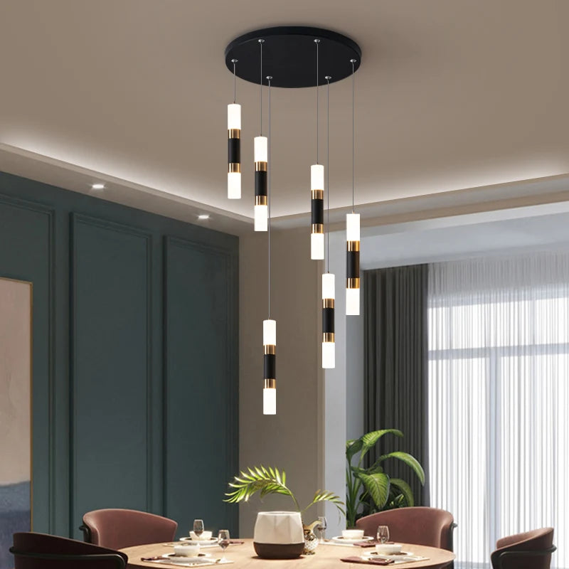 suspension moderne en métal style minimaliste pour intérieur élégant - vue 3 sur 12