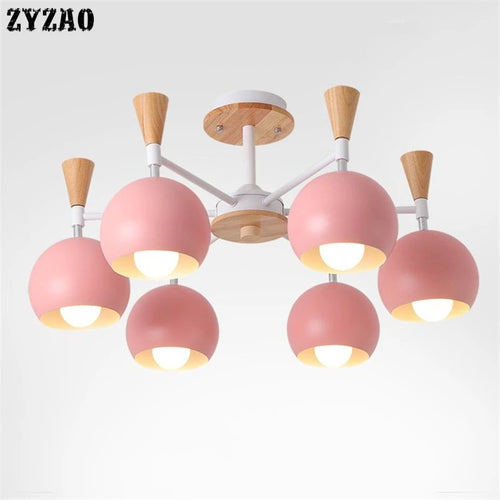 suspension simple en forme de macaron pour décoration moderne - vue 3 sur 6