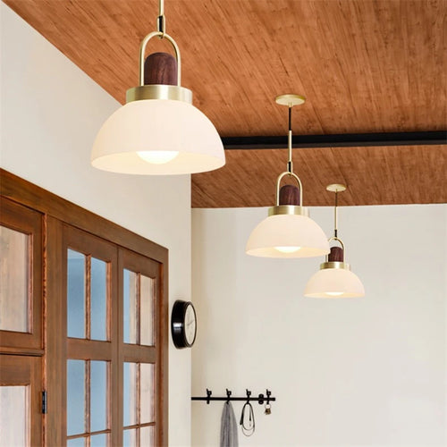 suspension nordique en verre pour espaces modernes et élégants - vue 4 sur 10