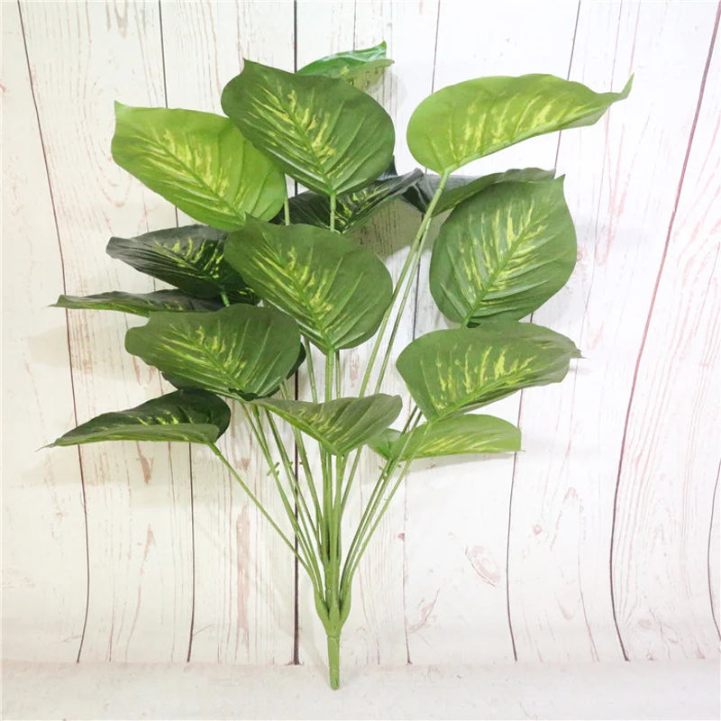 plantes artificielles tropicales monstera pour décoration intérieure - vue 4 sur 9