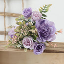 bouquet de pivoines artificielles pour mariage et décoration
