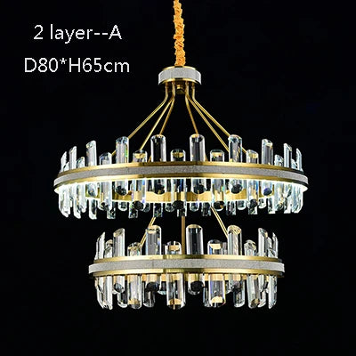 lustre en cristal rond design postmoderne pour un intérieur créatif - vue 14 sur 15