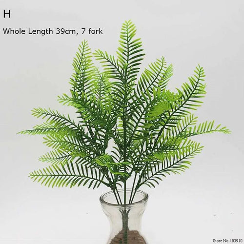 plante artificielle 7 branches pour décoration mariage et Noël - vue 5 sur 21