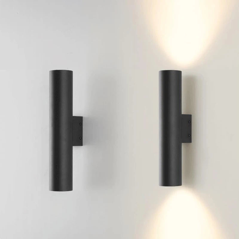 Applique murale LED lampes intérieur hôtel chevet applique murale 20/30/40 cm doré noir blanc pour chevet/salon/allée appliques pour la maison - vue 3 sur 6