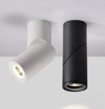 Downlight LED Encastrable Dimmable - COB 5W à 18W, Aluminium, AC 220V - Pour Plafond Salon, Chambre, Cuisine